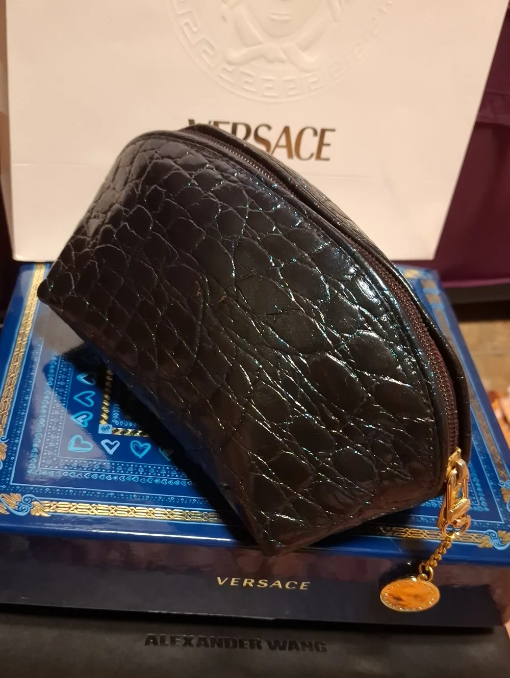 Gianni Versace Couture Cosmetic Bag